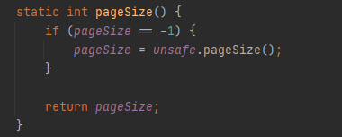 Unsafe.pageSize()的实际应用